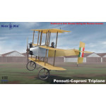 Mikro Mir 32-005 1/32 Pensuti Caproni Triplane Plastic Model Kit