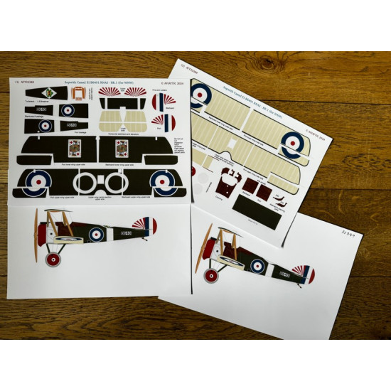 Aviattic Att32389 1/32 Sopwith Camel F.i B6401 Rnas Br.i Engine