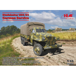 Icm 35493 1/35 Studebaker Us6 U3 In German Service Plastic Model Kit