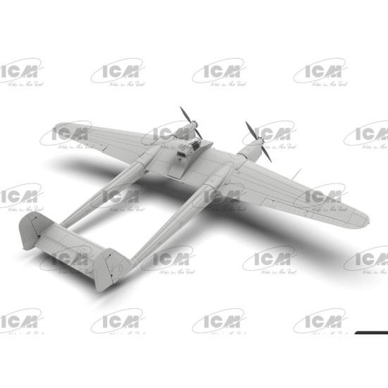 Icm 72290 1/72 Fw 189c V 6 German Attack Aircraft Plastic Model