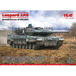 Icm 72820 1/72 Leopard 2a6 Armed Forces Of Ukraine Plastic Model