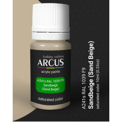 Arcus A241 Acrylic Paint Ral 1039 F9 Sandbeige Saturated Color