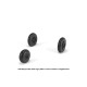 Armory Aw48033 1/48 Mikoyan Mig-15bis Fagot Late / Mig-17 Fresco Wheels W/ Weighted Tires