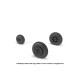 Armory Aw48033 1/48 Mikoyan Mig-15bis Fagot Late / Mig-17 Fresco Wheels W/ Weighted Tires