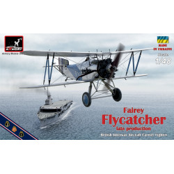 Armory Ar48002 1/48 Fairey Flycatcher British Interwar Faa Fighter, Late Version, W/ Jaguar-iv Engine