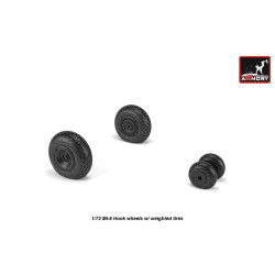 Armory Aw72058 1/72 Mil Mi-6 Hook Wheels W/ Weighted Tires