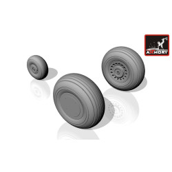 Armory Aw72303 1/72 A-20g Boston Wheels Late