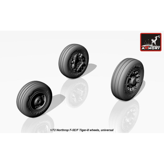 Armory Aw72308 1/72 Canadian F-35 Lightning-ii Wheels