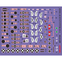 Armory 14104 1/144 Messerschmitt Bf 109a/B, German Pre-wwii Fighter
