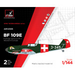 Armory 14306 1/144 Messerschmitt Bf 109e Foreign Service Aces Pt.1 Spain Switzeland Yugoslavia Serbia