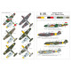 Armory 14307 1/144 Messerschmitt Bf 109e Foreign Service Aces Pt.2 Hungary Slovakia Bulgaria Romania Croatia