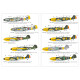 Armory 14307 1/144 Messerschmitt Bf 109e Foreign Service Aces Pt.2 Hungary Slovakia Bulgaria Romania Croatia