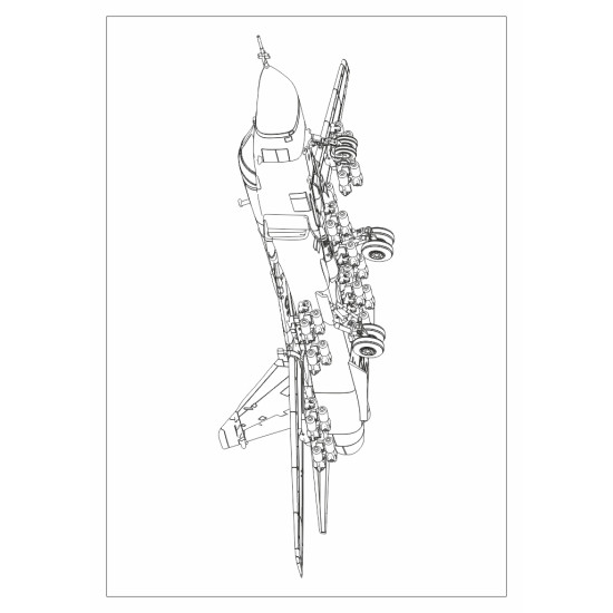 Armory 14703 1/144 Sukhoj Su-24m Fencer Ukrainian Modern Pixel Camo