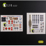 Kelik K35024 1/35 M142 Humvee Hmmwv M1036 With Tow Desert Version Interior 3d Decal For Italeri Kit