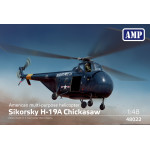 Amp 48-022 1/48 Sikorsky H 19 Chickasaw Plastic Model Kit