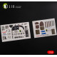 Kelik K48085 1/48 Ki 21 Interior 3d Decals For Icm Kit