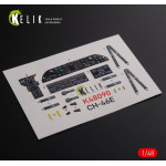 Kelik K48090 1/48 Ch 46e Interior 3d Decals For Academy Kit