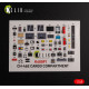 Kelik K48091 1/48 Ch 46e Cargo Compartment Interior 3d Decals For Academy Kit