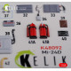 Kelik K48092 1/48 Mi 24d Hind D Interior 3d Decals For Trumpeter Kit