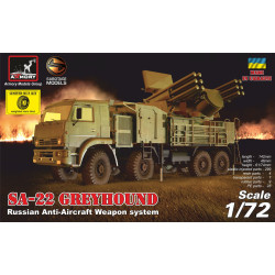 Armory Ar72401-r 1/48 Zprk 96k6 Pantsir-c1 Sa-22 Greyhound Russian Aa Weapon System