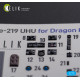 Kelik K72104 1/72 He 219 Uhu Interior 3d Decals For Dragon Kit