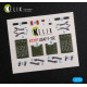 Kelik K72111 1/72 F 15e Interior 3d Decals For Academy Kit