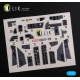 Kelik K72111 1/72 F 15e Interior 3d Decals For Academy Kit