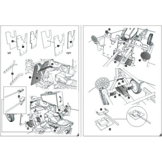 Armory Pe7260 1/72 40mm Bofors L60 Aa Automatic Gun Superdetailing Set