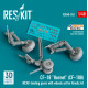 Reskit Rsu48-0243 1/48 Cf18 Hornet Cf188 Rcaf Landing Gears With Wheels Set For Kinetic Kit 3d Printed