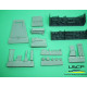 Uscp 24t070 1/24 Aston Martin Db5 Engine Bay Set Super Detail Set