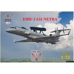 Sova Model 72077 1/72 Emb 145i Netra Indian Aew Cs Aircraft Plastic Model