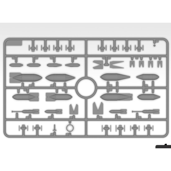 Icm 48409 1/48 Luftwaffe Airfield Equipment Plastic Model Kit