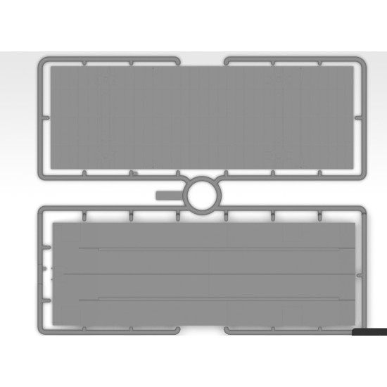 Icm 53201 1/35 Universal Military Pod And M8a1 Us Landing Mat