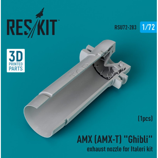 Reskit Rsu72-0283 1/72 Amx Amx T Ghibli Exhaust Nozzle For Italeri Kit 3d Printed