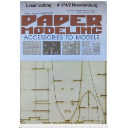 Orel 374/2 1/200 Brandenburg Laser Cutting Model Kit