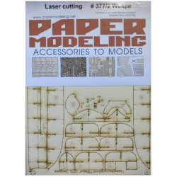 Orel 377/2 1/200 Wespe Laser Cutting Model Kit