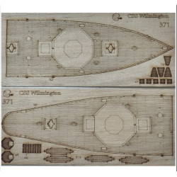 Orel 371/3 1/200 Wilmington Decks Model Kit