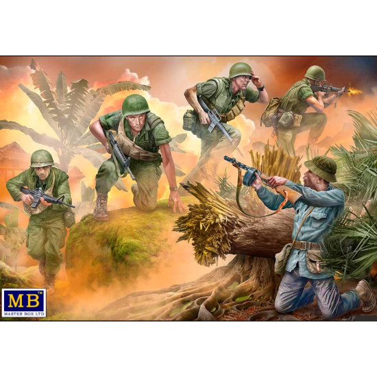 Master Box 35241 1/35 Shootout Vietnam War Series