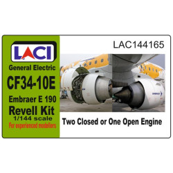 Laci 144165 1/144 Ge Cf34-10e Embraer E190 Revell / Two Closed Or One Open