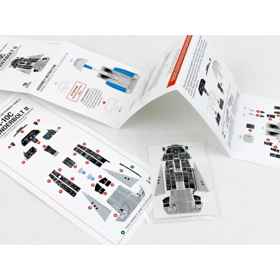 Red Fox Qs-32144 1/32 A-10c Thunderbolt Ii 3d Updated Full Interior Trumpeter