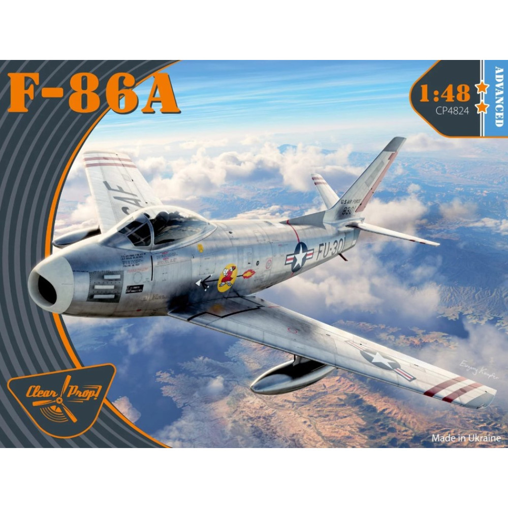 Clear Prop 4824 1/48 F 86A Plastic model aircraft