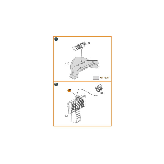 Clear Prop Cpa48053 1/48 Mk.18 A1 Gun Sights