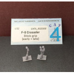 Cat4-r32008 1/32 F 8 Crusader Stick Grip Early Late Aircraft Accessories