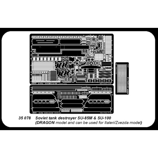 SU-85M  SU-100 1/35 Aber 35-078