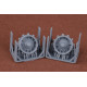 Sbs 3d040 1/35 Sd.kfz.250 Alte Sprocket For Takom/Dragon Kit