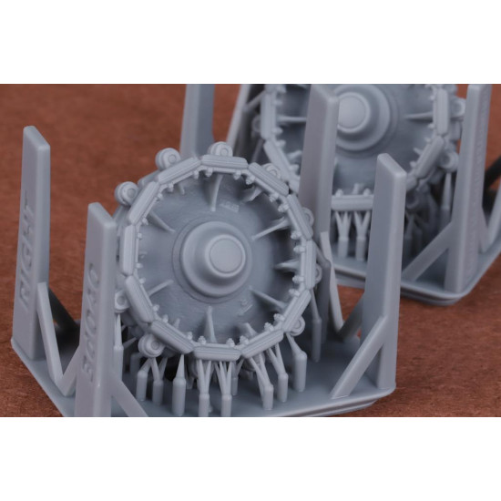 Sbs 3d040 1/35 Sd.kfz.250 Alte Sprocket For Takom/Dragon Kit