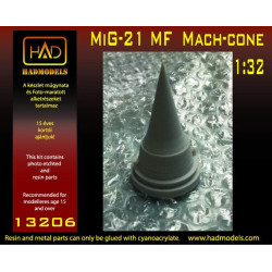 Had Models 13206 1/32 Mig-21 Mf Mach-cone For Trumpeter Kit Resin Set