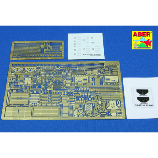 Armoured utility car M 20 1/35 Aber 35-083 Armoured utility car M 20 1/35 Aber 35-083