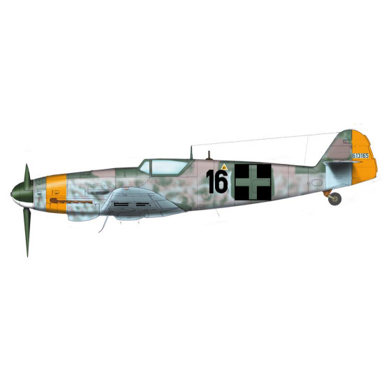 Hadmodels 48086 1/48 Decal For Messerschmitt Bf 109 G-10