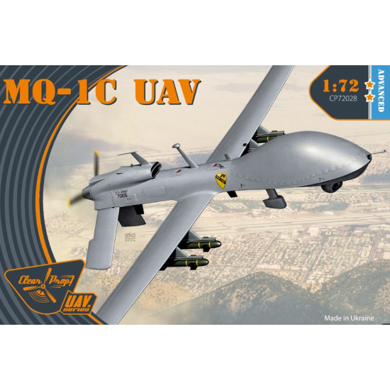 Clear Prop 72028 1/72 Mq 1c Uav Plastic Model Aircraft